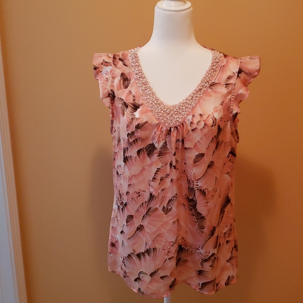 Pearl Embellished Blouse